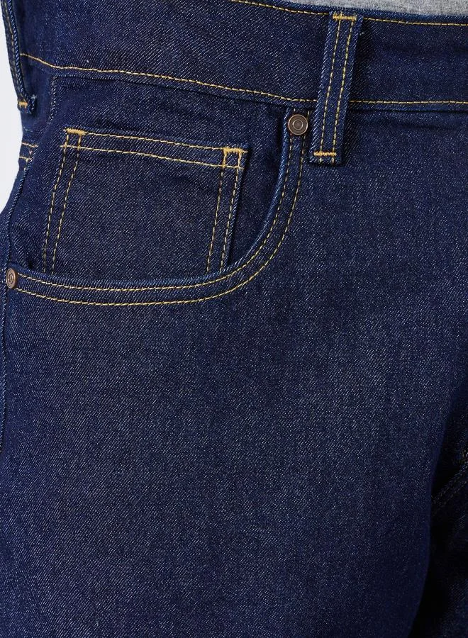 Styli Men Dark Blue Slim Fit Jeans